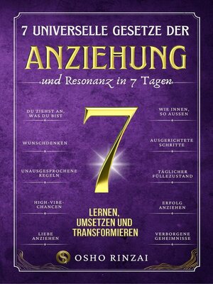 7 Universelle Gesetze der Anziehung und Resonanz in 7 Tagen - ebook